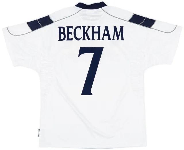 1999-00 Manchester United Third Shirt Beckham #7 - 9/10 - (L)