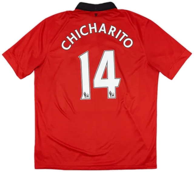 2013-14 Manchester United Home Shirt Rooney #10 - 5/10 - (XL)