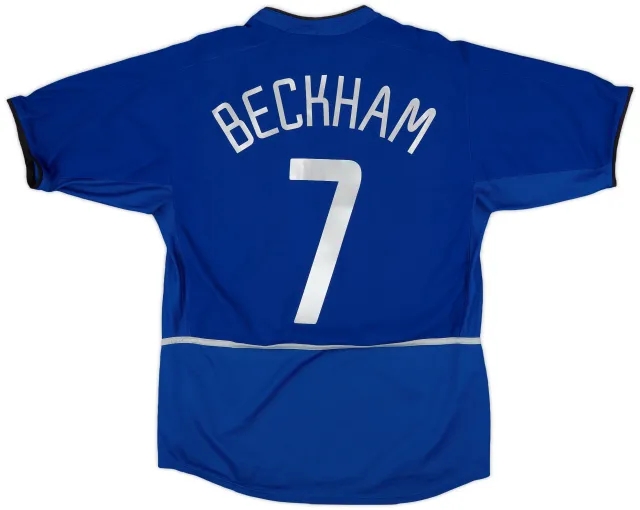 2002-03 Manchester United Third Shirt Beckham #7 - 5/10 - (L)