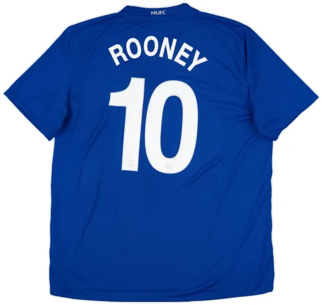 2008-09 Manchester United Third Shirt Rooney #10 - 5/10 - (XXL)