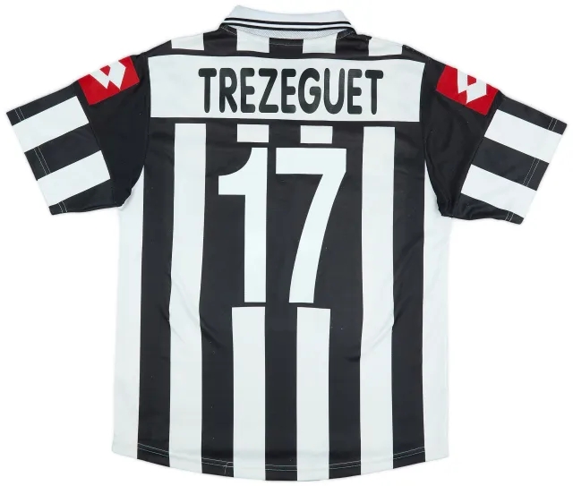 2001-02 Juventus Home Shirt Trezeguet #17 - 5/10 - (L)