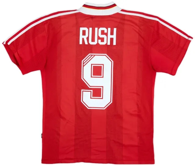 1995-96 Liverpool Home Shirt Rush #9 - 5/10 - (M)