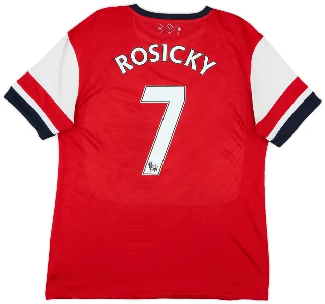 2012-14 Arsenal Home Shirt Rosicky #7 - 5/10 - (M)