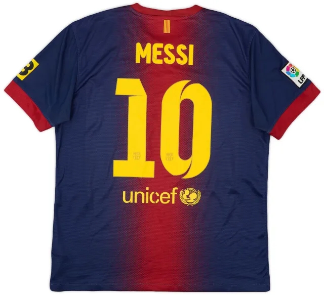 2012-13 Barcelona Home Shirt Messi #10 - 6/10 - (L)