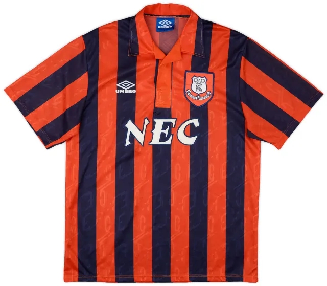 1992-94 Everton Away Shirt - 7/10 - (L)