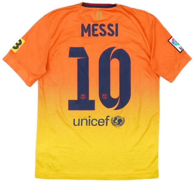 2012-13 Barcelona Away Shirt Messi #10 - 7/10 - (S)