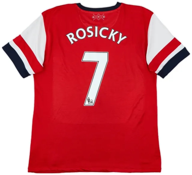 2012-14 Arsenal Home Shirt Rosicky #7 - 5/10 - (M)