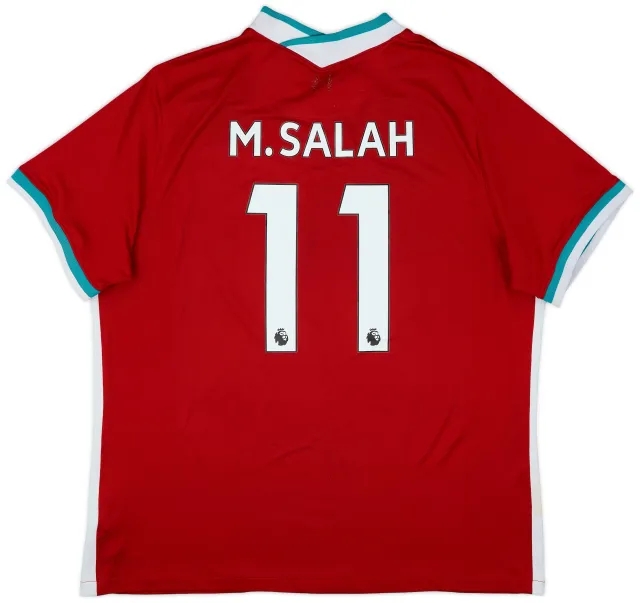 2020-21 Liverpool Home Shirt M.Salah #11 - 7/10 - (XXL)