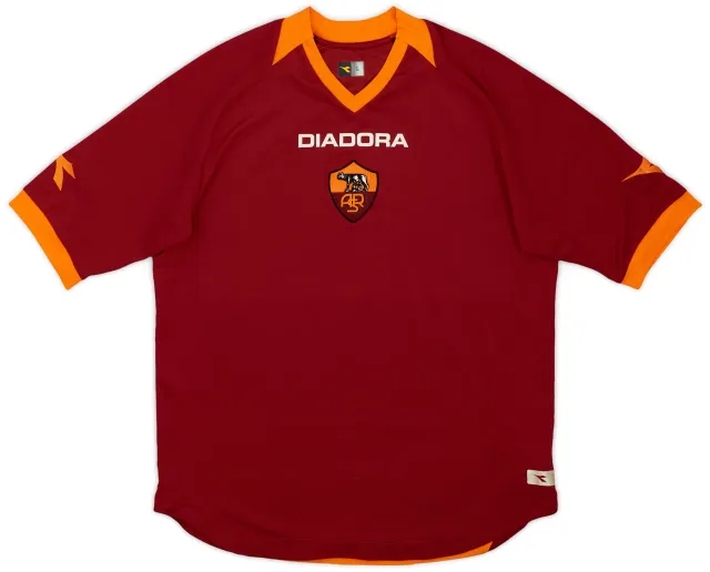 2006-07 Roma Home Shirt - 6/10 - (S)