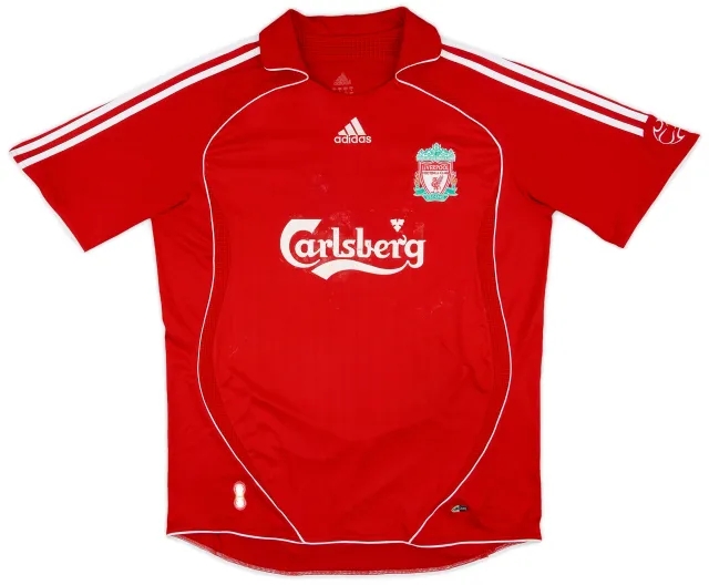 2006-08 Liverpool Home Shirt - 4/10 - (L)