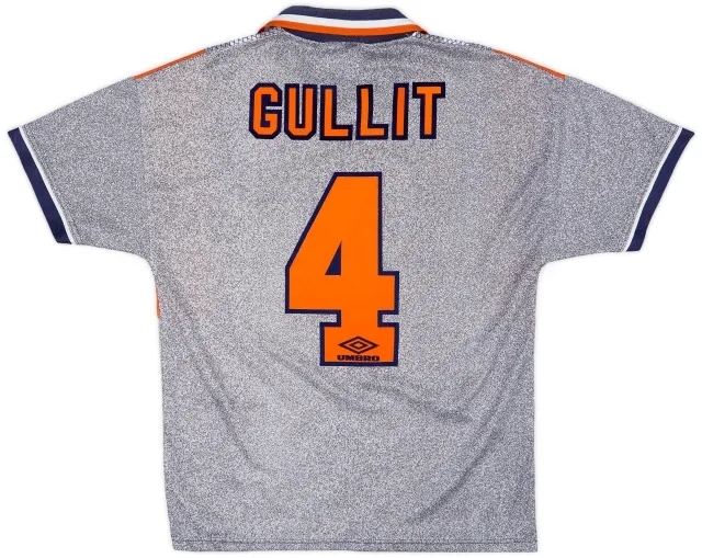1994-96 Chelsea Away Shirt Gullit #4 - 10/10 - (M)
