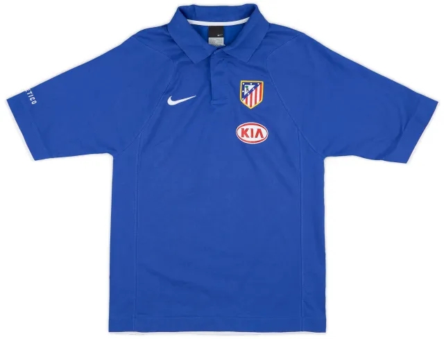 2006-07 Atletico Madrid Nike Polo Shirt - 8/10 - (S)