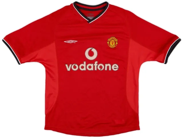 2000-02 Manchester United Home Shirt - 4/10 - (S)