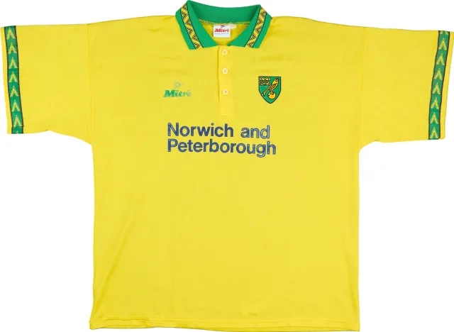1994-96 Norwich Home Shirt - 7/10 - (XL)
