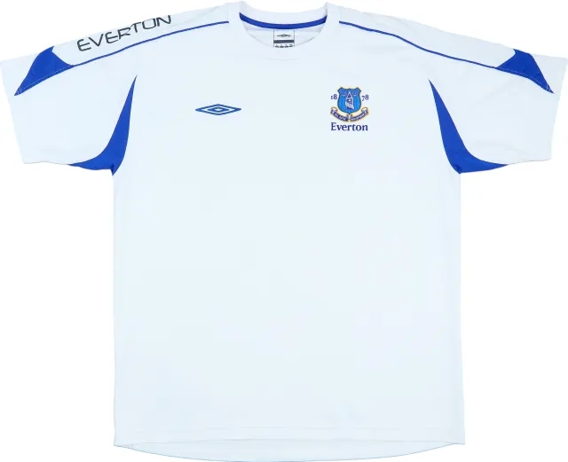 2005-06 Everton Umbro Training Shirt - 9/10 - (XL)