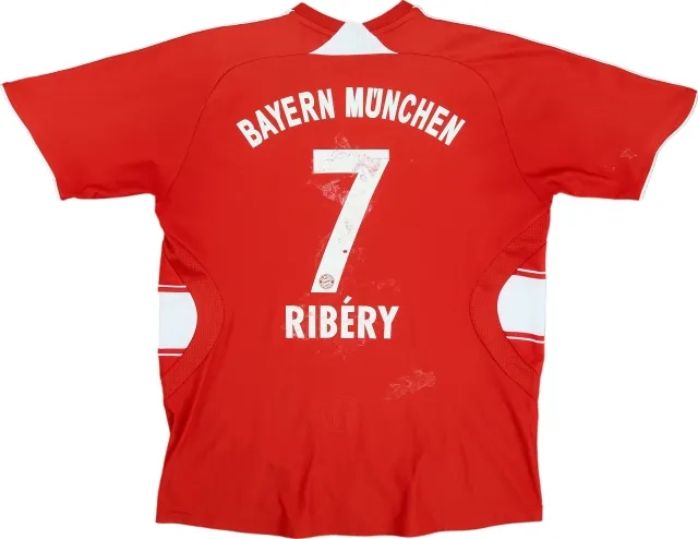 2007-08 Bayern Munich Home Shirt Ribery #7 - 4/10 - (M.Boys)
