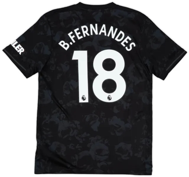 2019-20 Manchester United Third Shirt B.Fernandes #18 - 10/10 - (M)