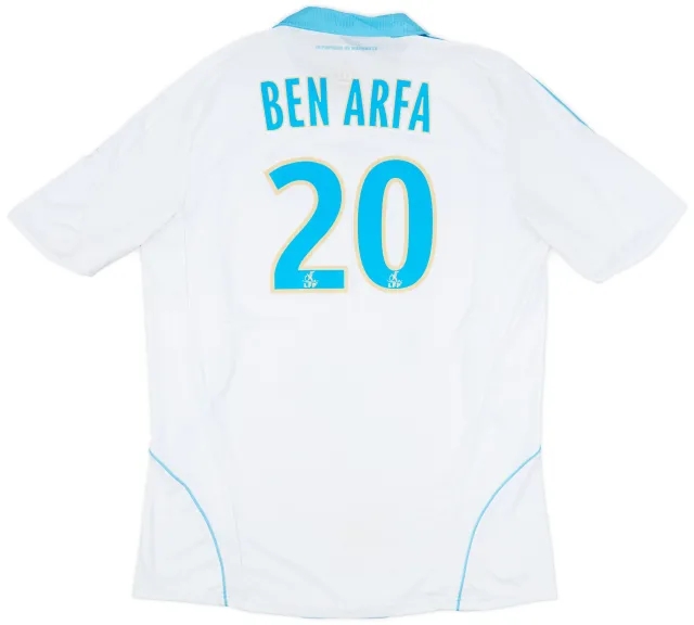 2008-09 Olympique Marseille Home Shirt Ben Arfa #20 - 7/10 - (XXL)