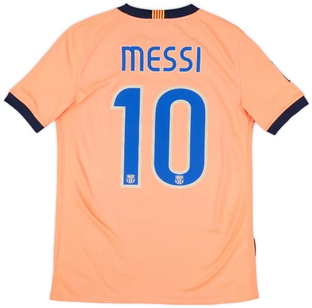 2009-10 Barcelona Away Shirt Messi #10 - 9/10 - (S)