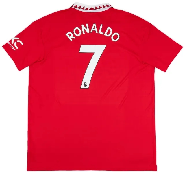 2022-23 Manchester United Home Shirt Ronaldo #7 - 6/10 - (XXL)