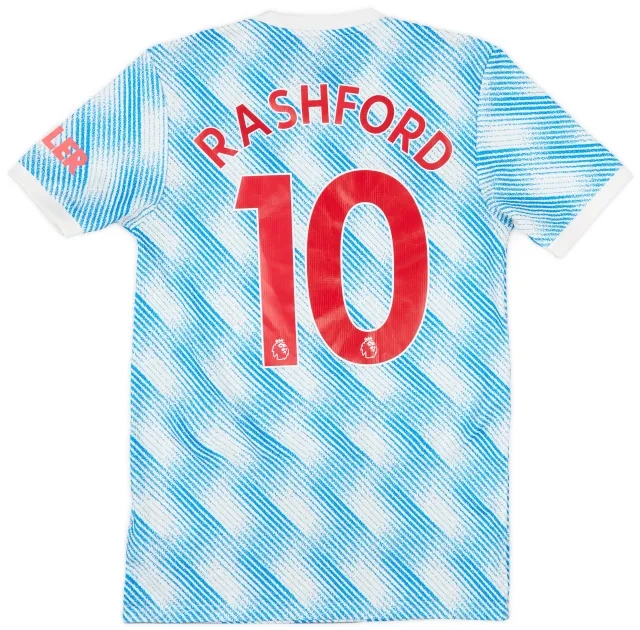 2021-22 Manchester United Away Shirt Rashford #10 - 8/10 - (XS)