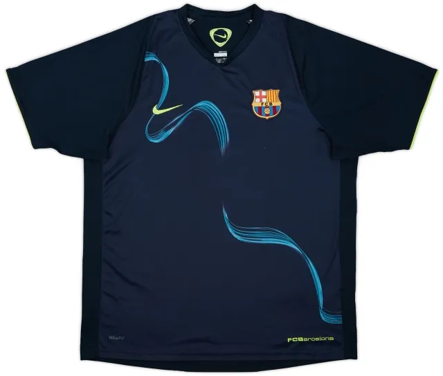 2008-09 Barcelona Nike Training Shirt - 8/10 - (L)