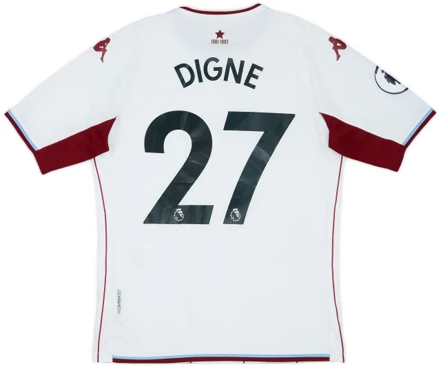 2021-22 Aston Villa Away Shirt Digne #27 - 8/10 - (M)