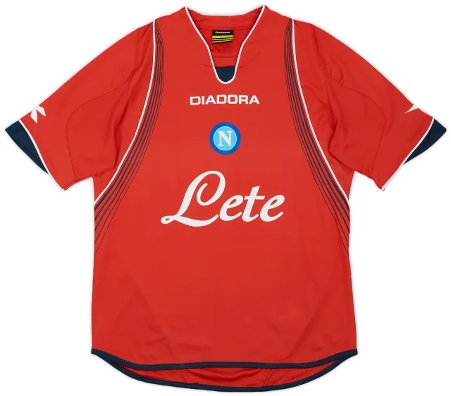 2007-08 Napoli Away Shirt - 8/10 - (S)