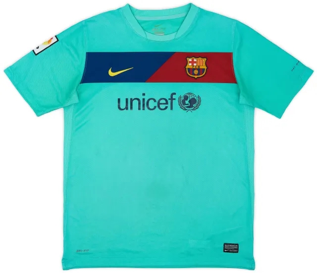 2010-11 Barcelona Away Shirt - 6/10 - (XL.Boys)