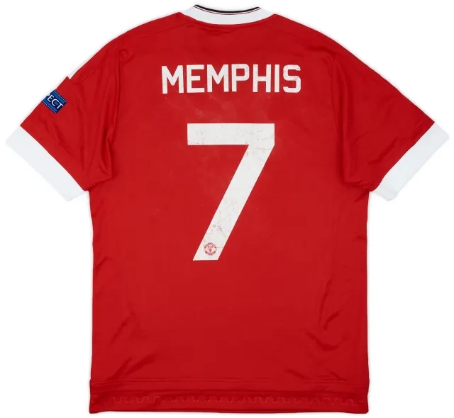 2015-16 Manchester United Home Shirt Memphis #7 - 4/10 - (M)
