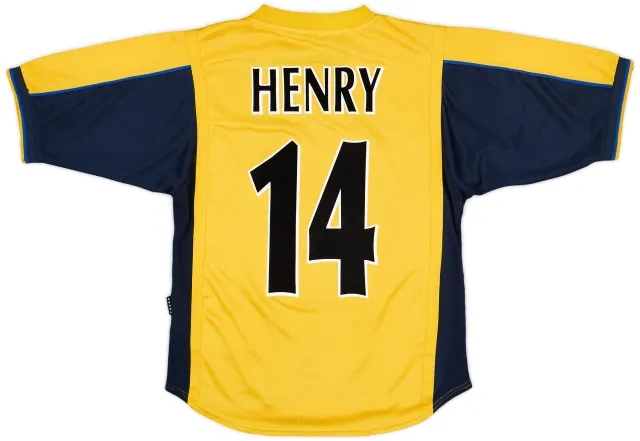 1999-01 Arsenal Away Shirt Henry #14 - 5/10 - (S)