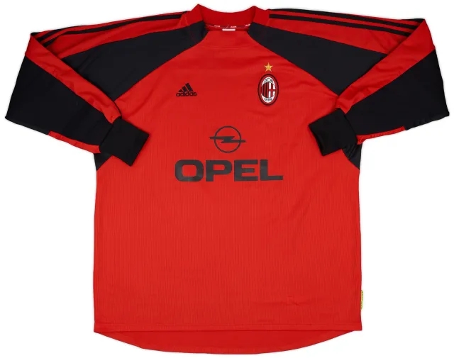 2000-02 AC Milan Match Issue GK Shirt #12