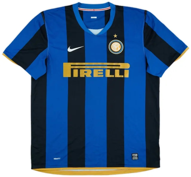 2008-09 Inter Milan Home Shirt - 6/10 - (XL)