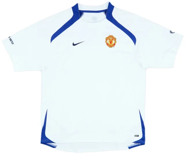 2005-06 Manchester United Nike Training Shirt - 10/10 - (M)