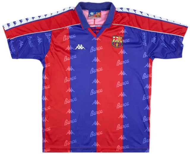 1992-95 Barcelona Home Shirt - 9/10 - (L)