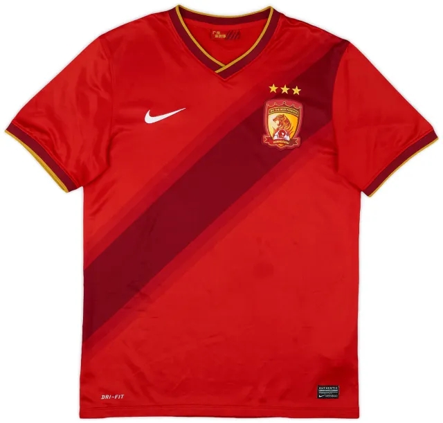 2014 Guangzhou Evergrande Home Shirt - 8/10 - (M)