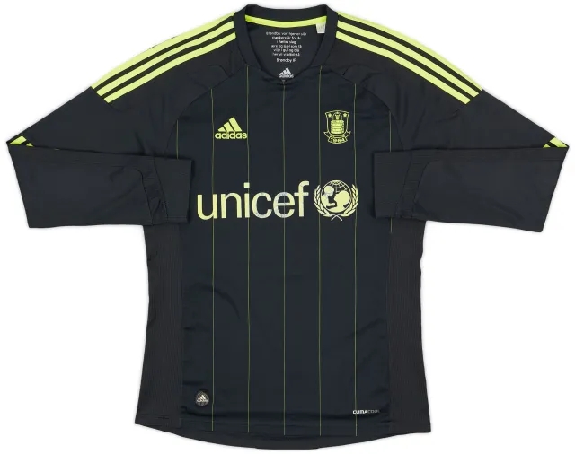 2011-12 Brondby Away L/S Shirt - 6/10 - (S)