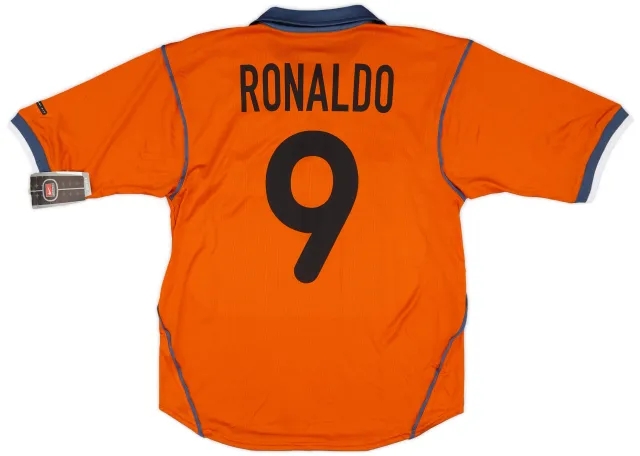 2000-01 Inter Milan Third Shirt Ronaldo #9 (S)