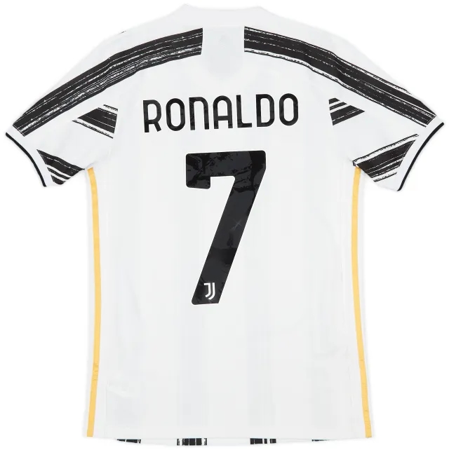 2020-21 Juventus Home Shirt Ronaldo #7 - 9/10 - (S)