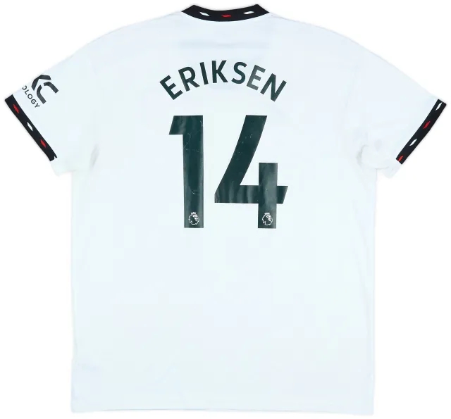 2022-23 Manchester United Away Shirt Eriksen #14 - 6/10 - (XL)