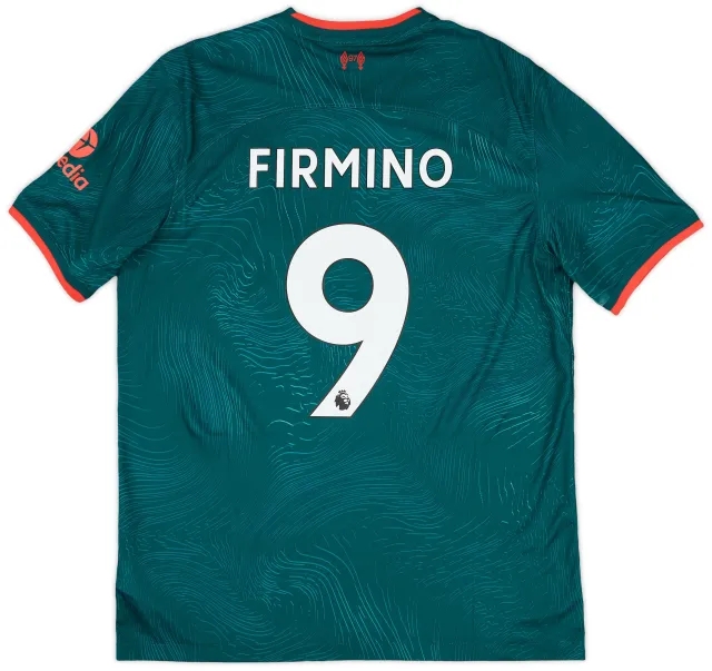 2022-23 Liverpool Third Shirt Firmino #9 - 9/10 - (L)