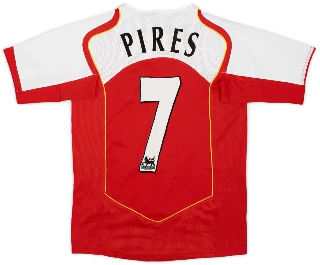 2004-05 Arsenal Home Shirt Pires #7 - 8/10 - (M.Boys)