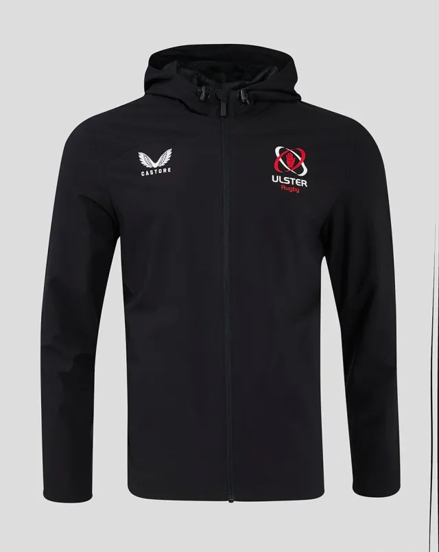 Castore Ulster Mens 24/25 Rain Jacket - Black