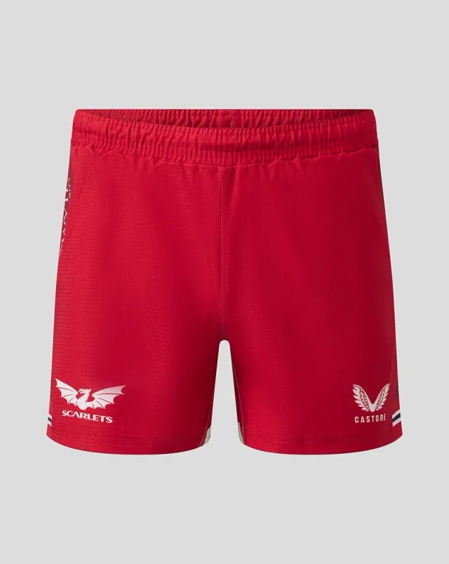 Castore Scarlets Junior 23/24 Home Shorts