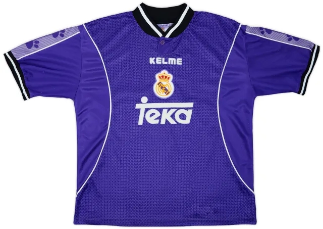 1997-98 Real Madrid Away Shirt - 9/10 - (L)