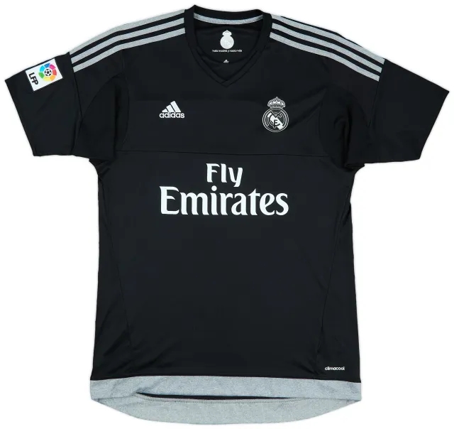 2015-16 Real Madrid GK S/S Shirt - 10/10 - (L)