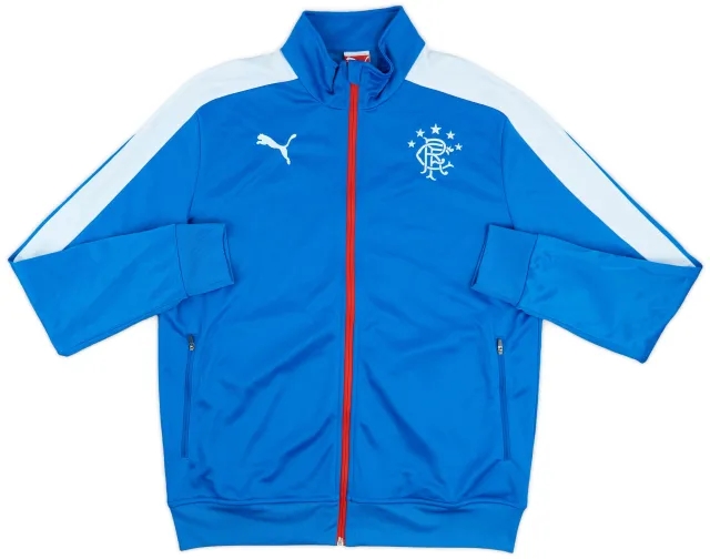 2014-15 Rangers Puma Track Jacket - 9/10 - (M)