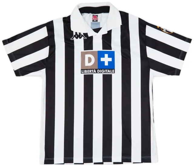 1998-99 Juventus Basic Home Shirt - 9/10 - (XL)