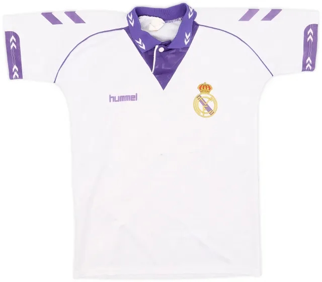 1993-94 Real Madrid Basic Home Shirt - 7/10 - (XL.Boys)