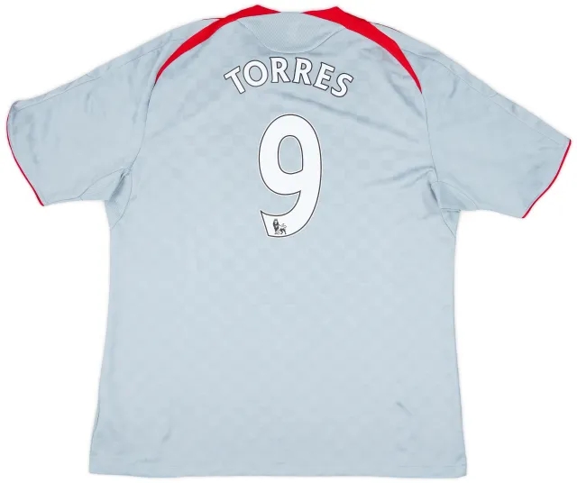 2008-09 Liverpool Away Shirt Torres #9 - 7/10 - (XXL)